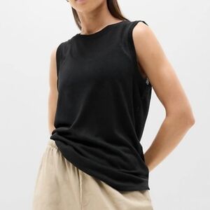 NWT Athleta Breezy Tank Black